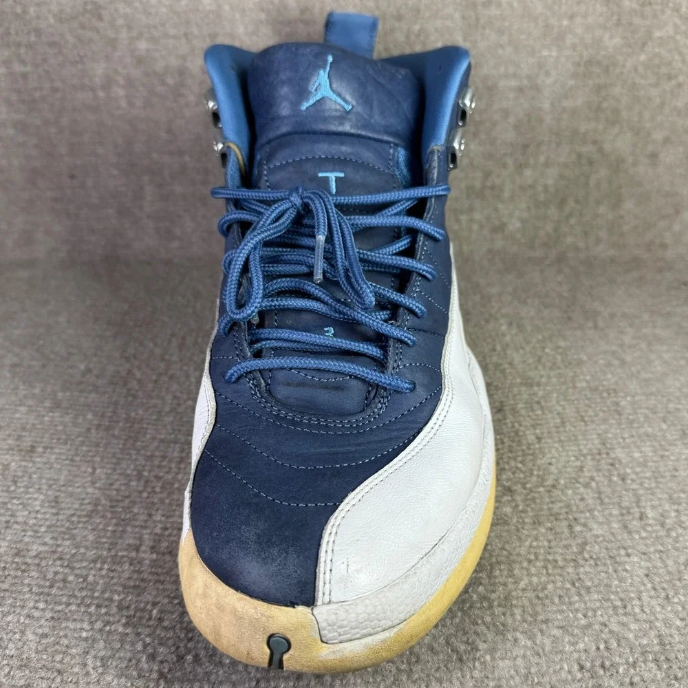 Jordan 12 Retro Obsidian 2020 Mens 13‎ Blue Indigo Stone 130690-404 Sneakers